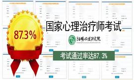 高分锦囊——阳明2020届心理治疗师“考霸”心得分享